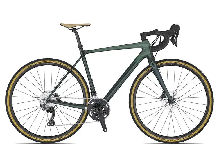 Scott Addict Gravel 30 dark green metalicchamo gree.webp